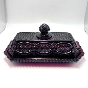1876 Avon Cape Cod butter dish